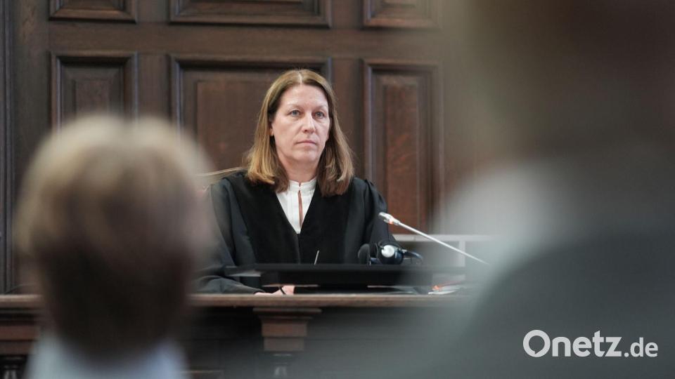 Richterin Isabel Hildebrandt ist Vorsitzende der Strafkammer. Bild: Marcus Brandt/Pool dpa/dpa