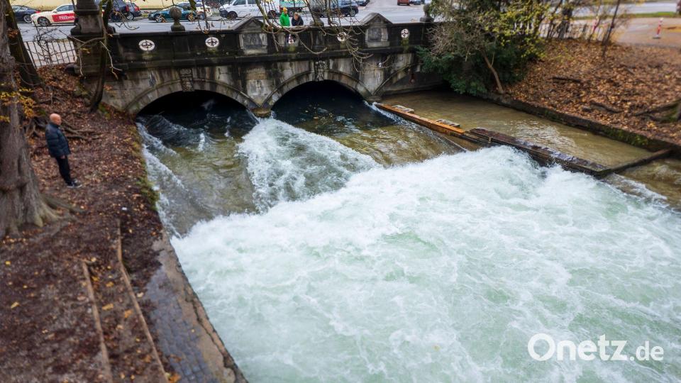 Die Welle war kurz wieder da - jetzt ist sie wieder weg. (Archivbild) Bild: Peter Kneffel/dpa