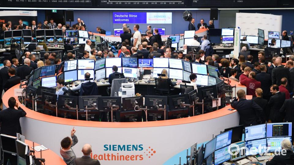 2018 kam Healthineers an die Börse. (Archivbild) Bild: Arne Dedert/dpa