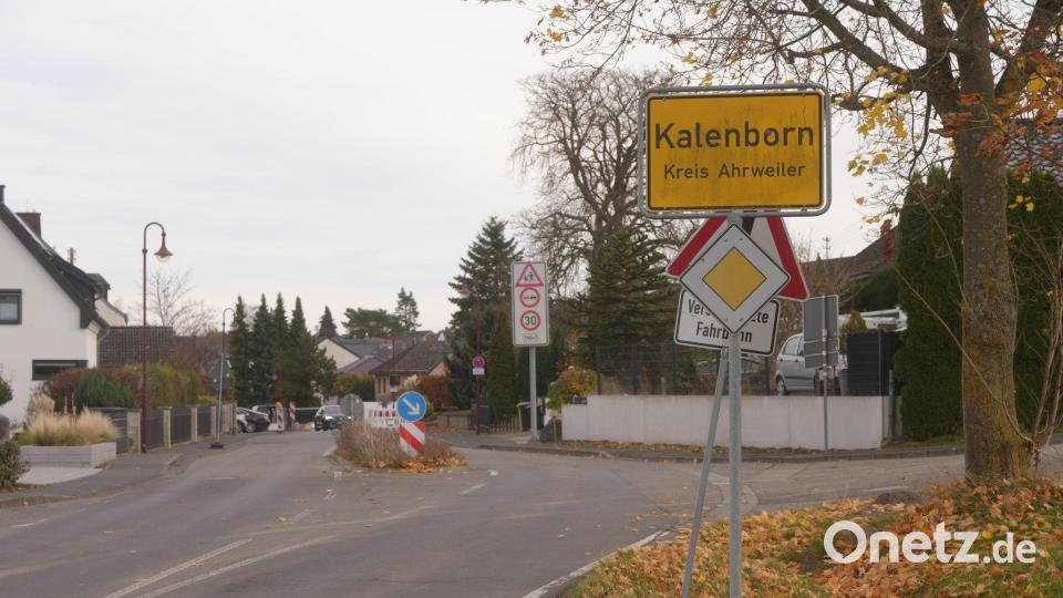Im Wald bei Kalenborn wird nach einer mutmaßlichen Großkatze gesucht. Bild: Thomas Frey/dpa