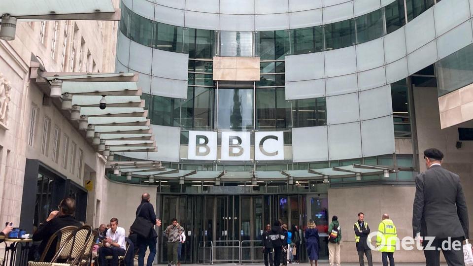 Die britische Rundfunkanstalt BBC steckt in einer Krise. (Archivbild) Bild: Christoph Meyer/dpa
