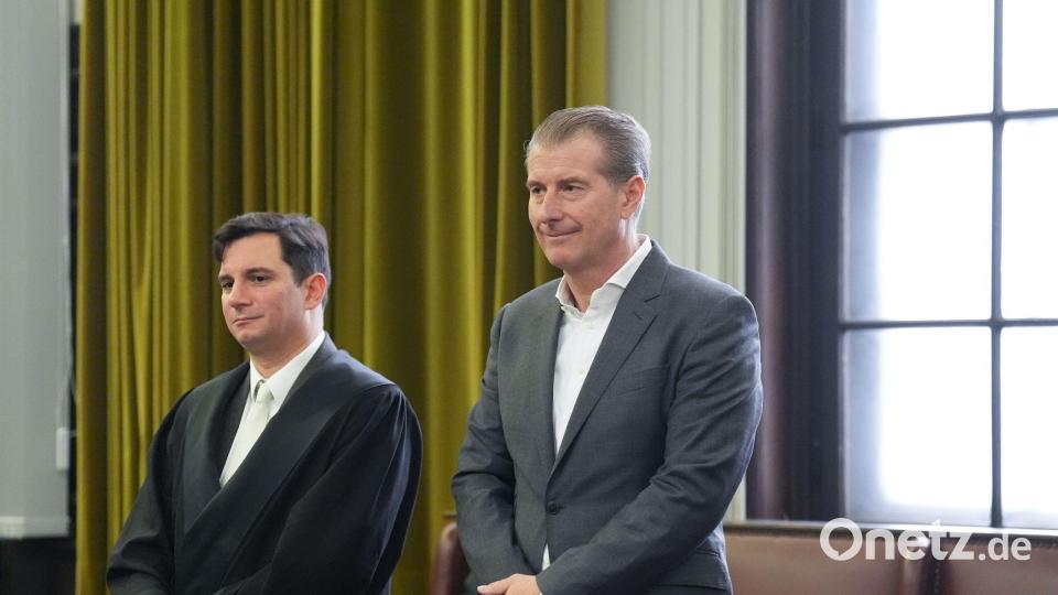 Stephan Hensel, der Vater der Kinder, ist im Prozess gegen seine Ex-Frau Christina Block Nebenkläger. Bild: Marcus Brandt/Pool dpa/dpa