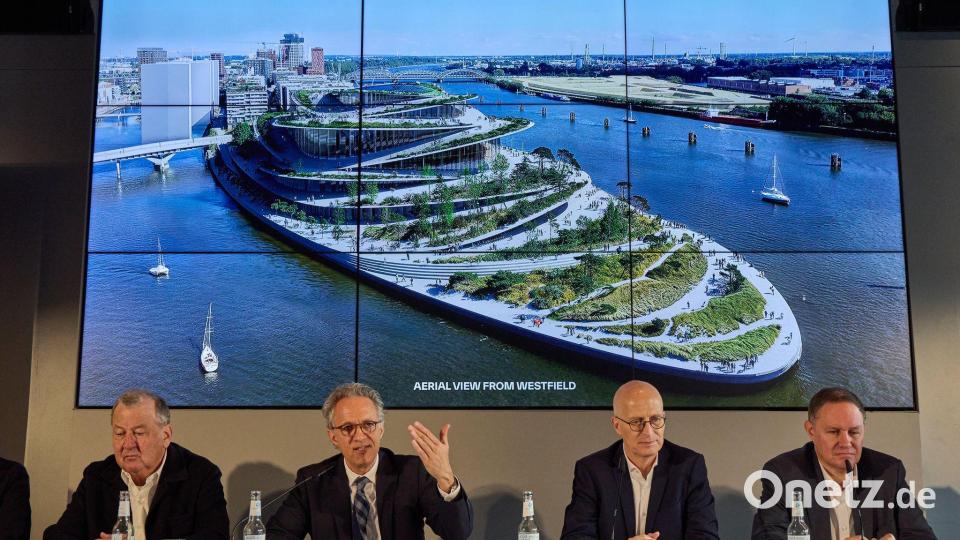 So sieht das Gebäude von oben aus. Bild: Georg Wendt/dpa