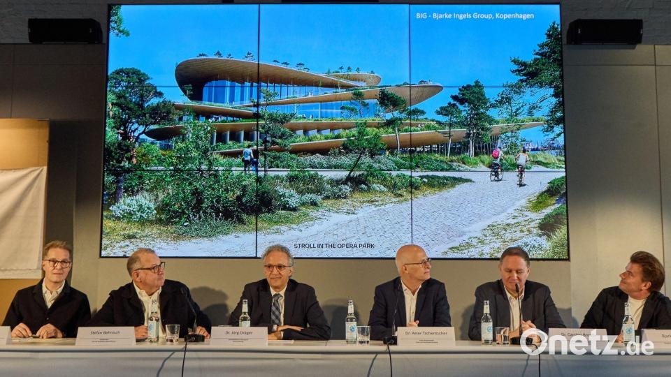 Die neue Oper soll zu allen Seiten offen sein. Bild: Georg Wendt/dpa