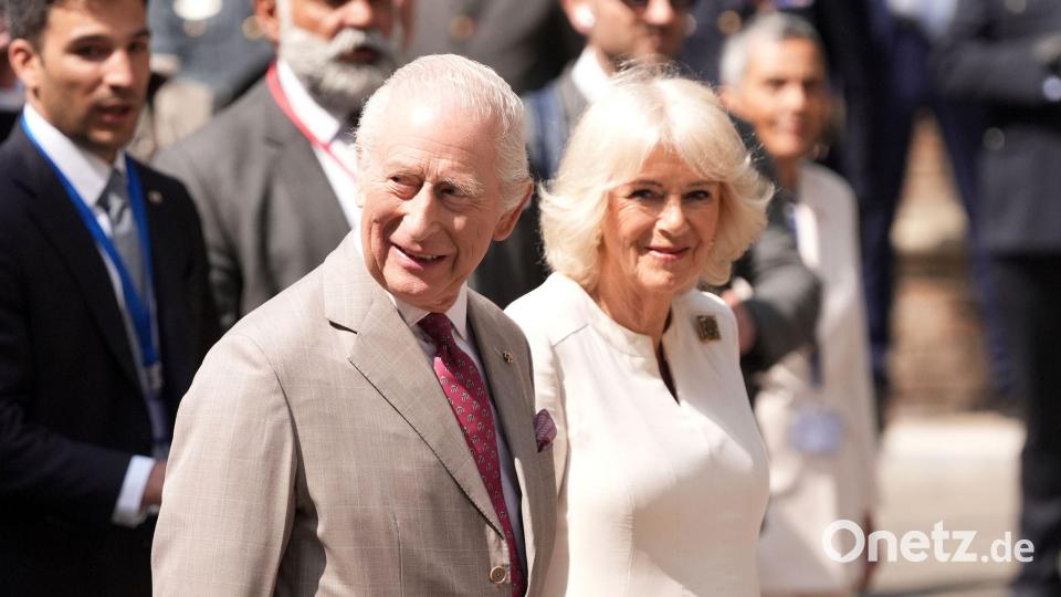 Charles und Camilla sind seit 2005 verheiratet. Bild: Massimo Paolone/LaPresse via AP/dpa