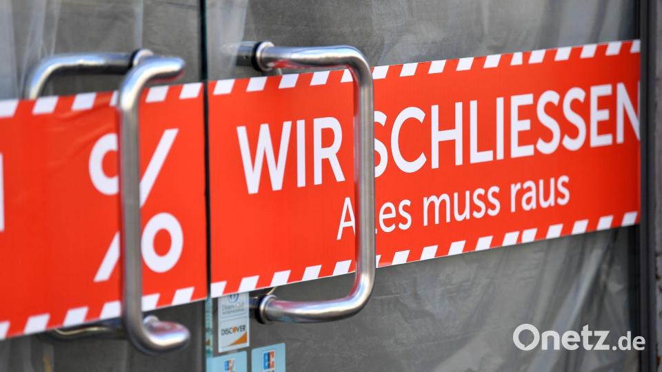 Krisen fordern Tribut: Die Zahl der Firmeninsolvenzen ist hoch (Archivbild) Bild: Martin Schutt/dpa-Zentralbild/dpa
