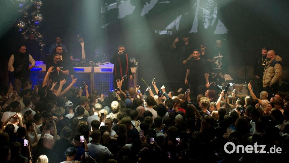 Seinen Fans rief er zu: „Ich bin clean“ Bild: Philipp Hülsmann/dpa