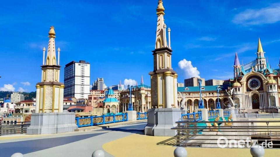 In der Glücksspiel-Enklave wird überall gebaut. Bild: Carola Frentzen/dpa