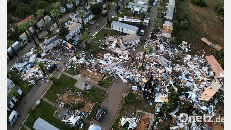 Gerade im Herbst sind Tornados an der Algarve wahrscheinlicher. Bild: Joao Matos/AP/dpa