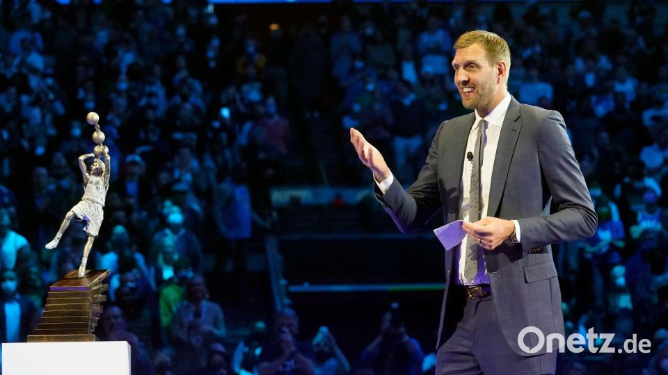 Wird Ex-Dallas-Star Dirk Nowitzki General Manager der Mavericks? (Archivbild) Bild: Lm Otero/AP/dpa