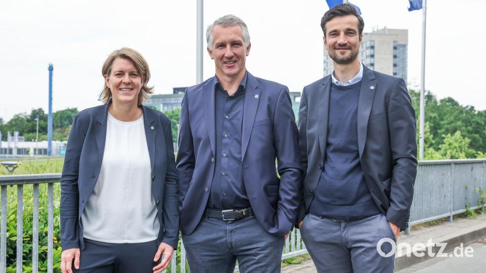 Schalkes Vorstandscrew erlebte am Samstag eine entspanntere Mitgliederversammlung als 2024. (Archivbild) Bild: Tim Rehbein/dpa