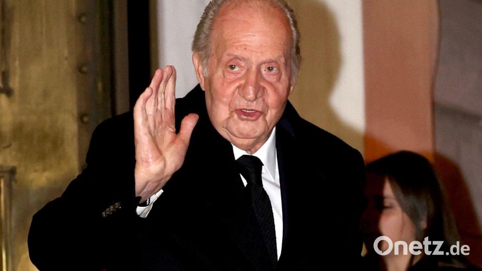 Emotional und gesundheitlich schwer angeschlagen dankte Juan Carlos 2014 ab. (Archivfoto) Bild: Raúl Terrel/EUROPA PRESS/dpa