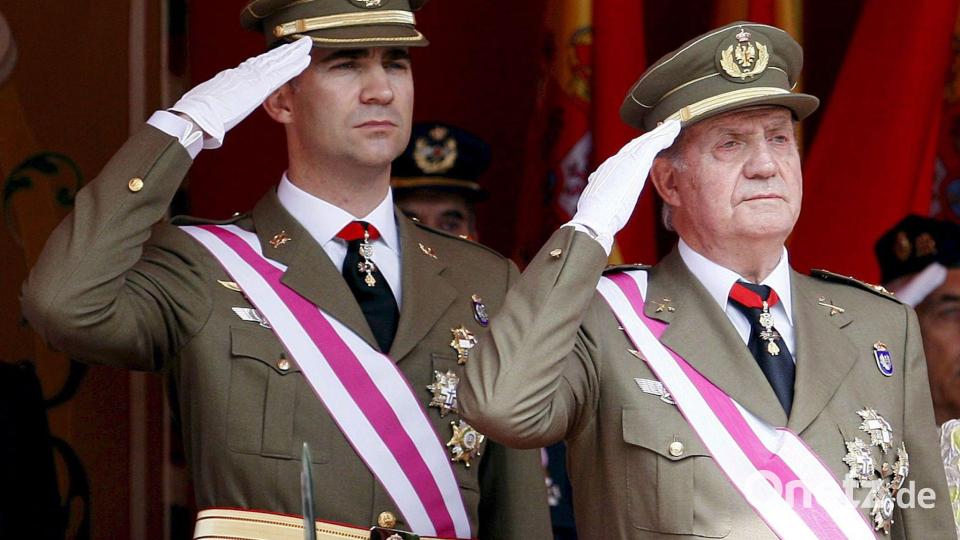 Anders als der Papa gilt Felipe in Spanien als nicht charismatisch, aber als korrekt und vertrauenswürdig. (Archivfoto) Bild: Javier Cebollada/epa/EFE/dpa