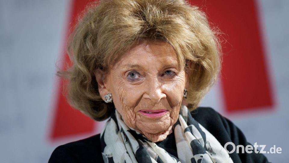 Charlotte Knobloch sorgt sich um das jüdische Leben in Deutschland. (Archivbild) Bild: Michael Kappeler/dpa