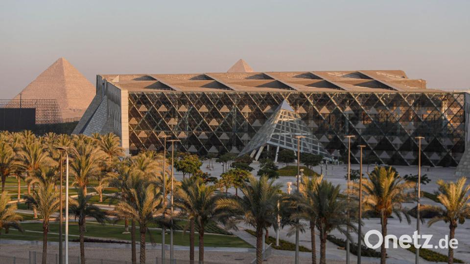 Das Große Ägyptische Museum zieht bisher im Schnitt 19.000 Besucher täglich an. (Archivfoto) Bild: Ahmed Gomaa/XinHua/dpa