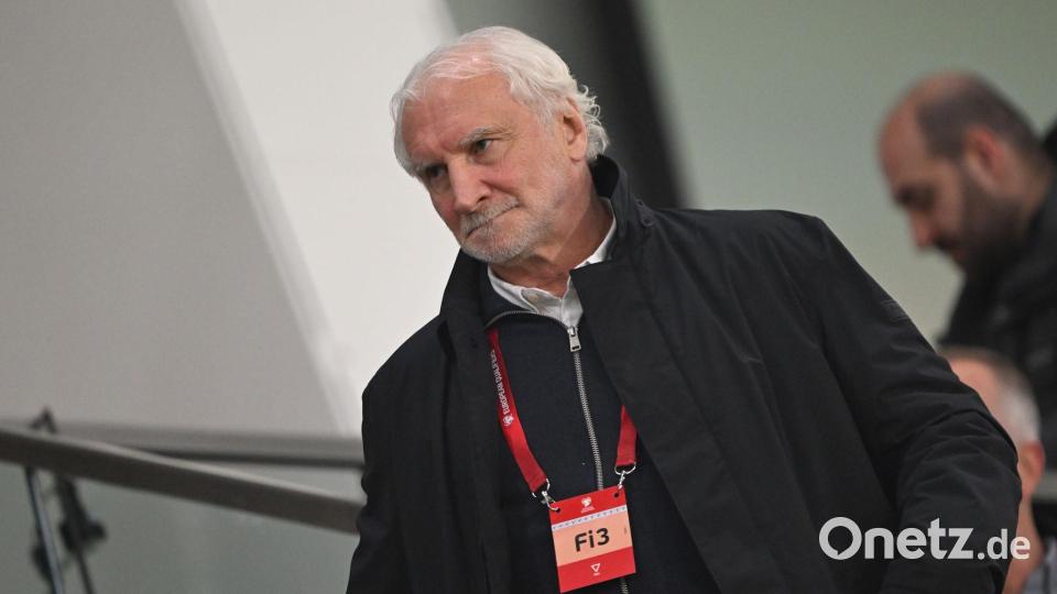 Rudi Völler kann nicht zufrieden sein mit der DFB-Elf. Bild: Federico Gambarini/dpa