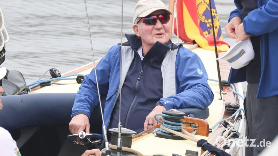 Von den Segel-Freunden in Galicien will sich in Spanien kaum noch jemand mit Juan Carlos sehen lassen. (Archivfoto) Bild: Europa Press/EUROPA PRESS/dpa