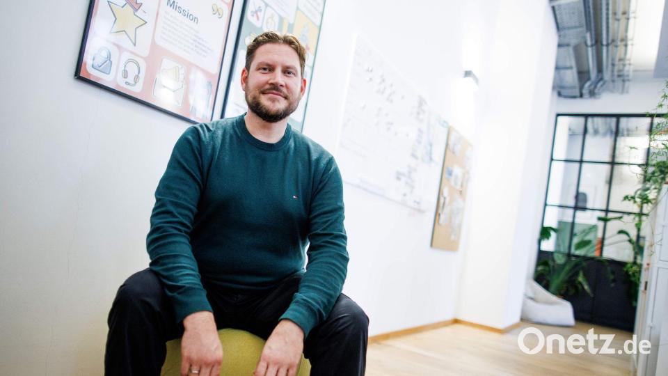 Sven Kummer, Gründer des Start-Ups rapidmail, sagt, er habe schon auf digitale Souveränität gesetzt, als das noch kein Thema war, das breit diskutiert wird. (Archivfoto) Bild: Carsten Koall/dpa