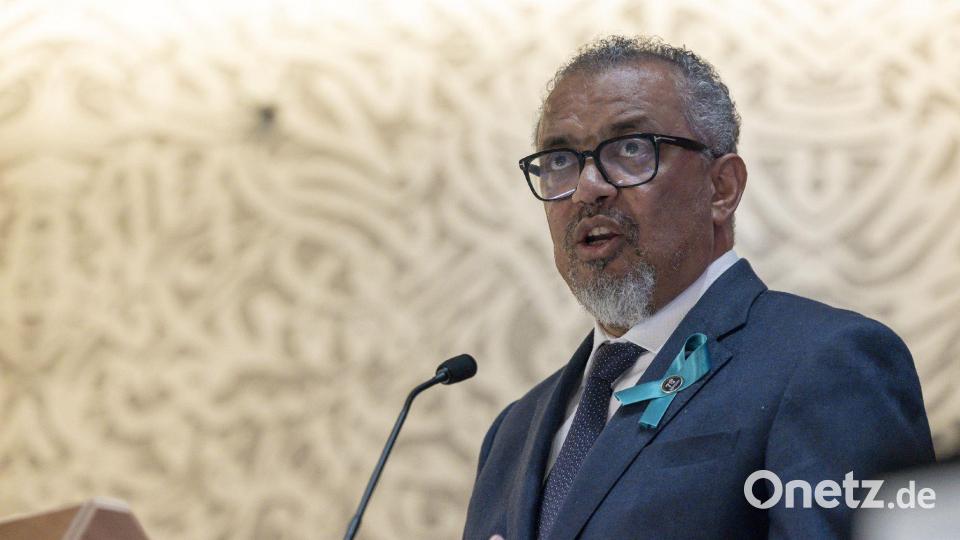 WHO-Chef Tedros kritisiert die Tabakindustrie scharf. (Archivbild) Bild: Magali Girardin/KEYSTONE/dpa