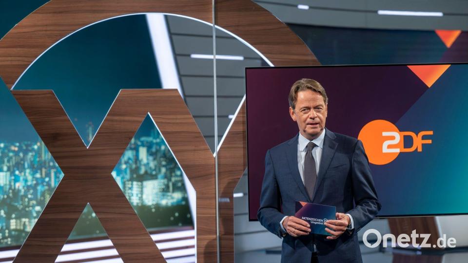 Rudi Cerne moderiert die ZDF-Sendung „Aktenzeichen XY… Ungelöst“. Bild: Peter Kneffel/dpa