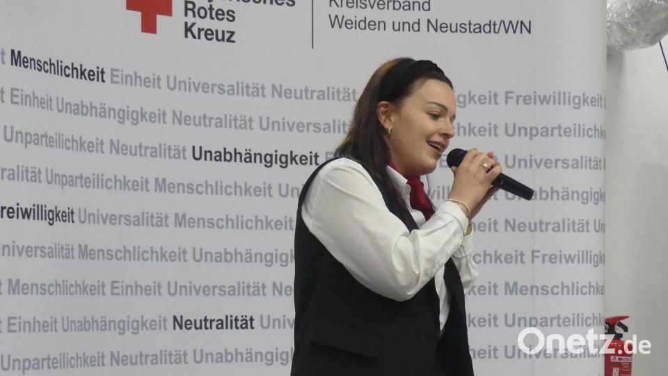 Sabrina Ströhlein vermittelte mit ihrem Gesang Konzertatmosphäre. Bild: rn