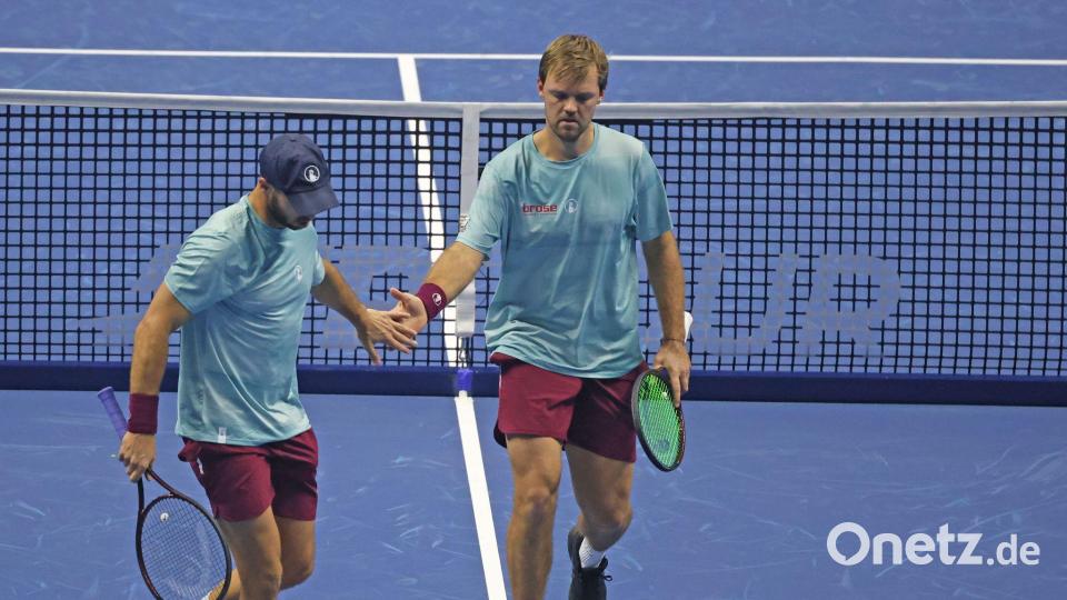 Die Doppelspieler sind seit Jahren eine Bank im deutschen Davis-Cup-Team Bild: Felice Calabro/IPA via ZUMA Press/dpa