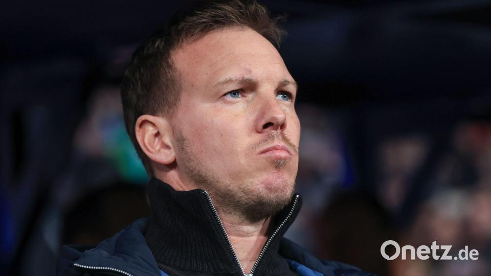 Julian Nagelsmann spricht über seine Personalplanungen für die WM. Bild: Jan Woitas/dpa