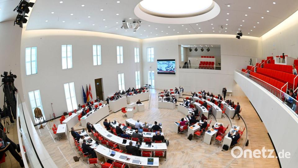 Der Brandenburger Landtag hat über zwei teils umstrittene Medienstaatsverträge entschieden. Bild: Jens Kalaene/dpa