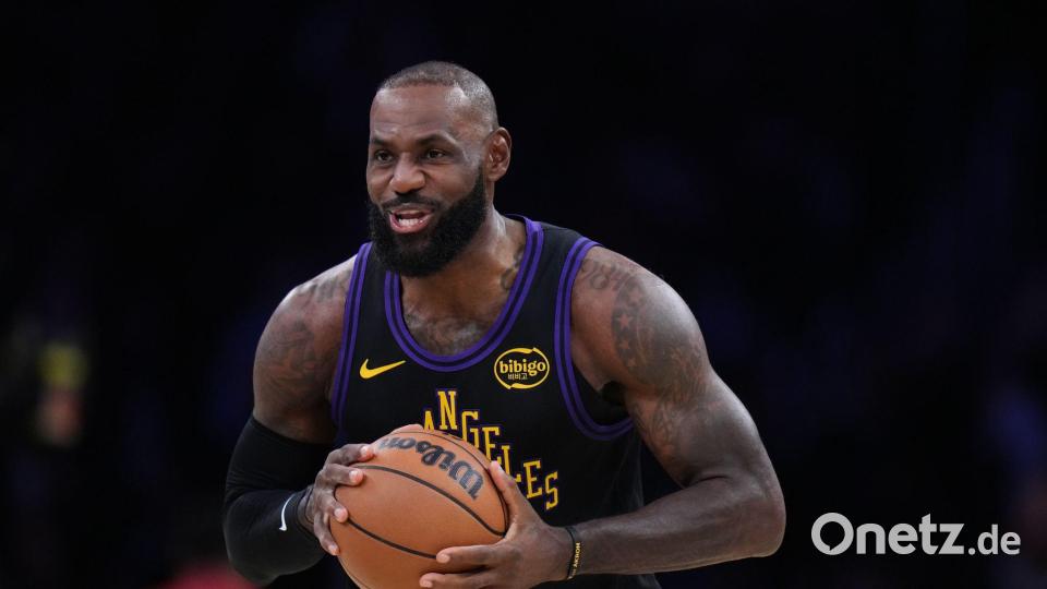 James spielte klug und versuchte nichts zu erzwingen. Bild: Jae C. Hong/AP/dpa