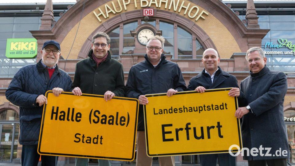 Ob Halle oder Erfurt ist den Beteiligten nach eigenen Angaben egal. Bild: Michael Reichel/dpa