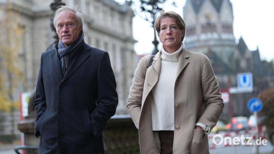 Auch Blocks Lebensgefährte, der Ex-Sportmoderator Gerhard Delling, ist angeklagt. Bild: Marcus Brandt/dpa