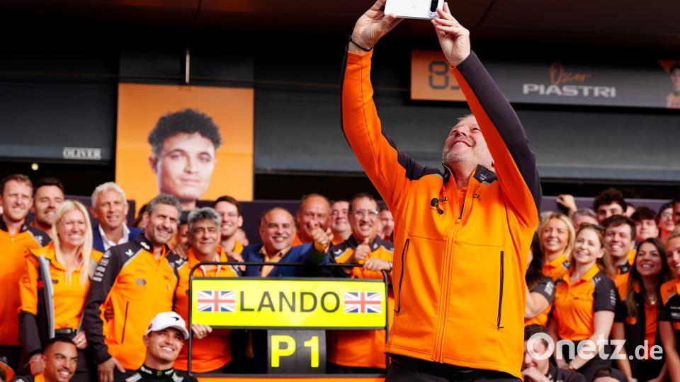 Lando Norris bei McLaren - ein Brite in einem britischen Team. Bild: David Davies/PA Wire/dpa
