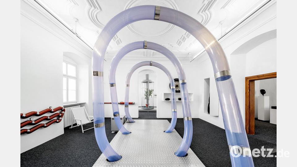 Es gibt hier Luft zum Anschauen, Hören, Fühlen, Begreifen und Wahrnehmen. Bild: Luftmuseum, Marcus Rebmann