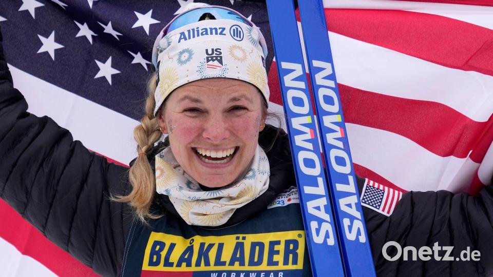 Jessie Diggins hört nach dieser Olympia-Saison auf. (Archivfoto) Bild: Matthias Schrader/AP