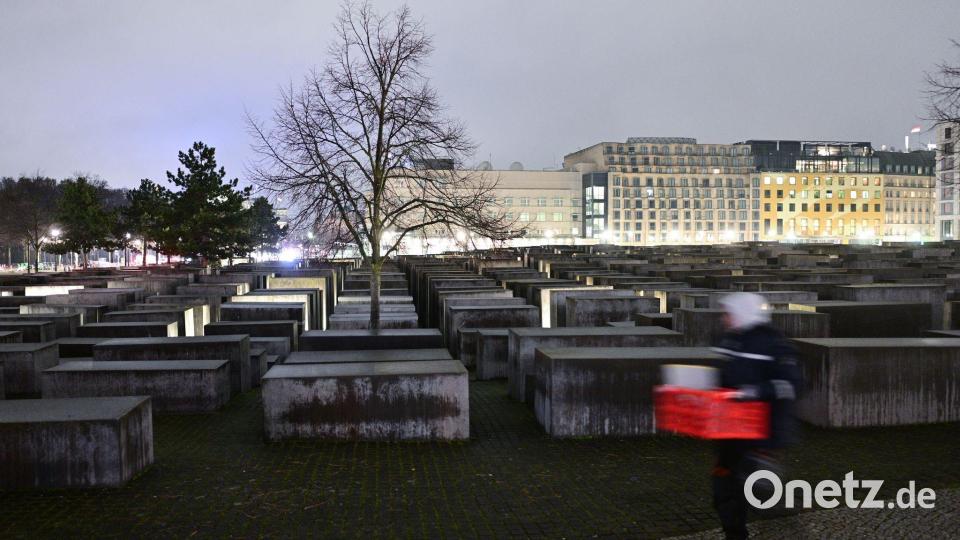 Die Tat ereignete sich am Holocaust-Mahnmal. Bild: Sebastian Gollnow/dpa
