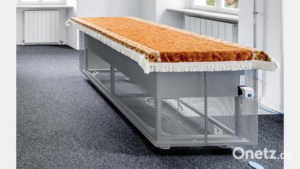 Einfach ein Teppich? Nein, dieser Teppich geht wirklich in die Luft. Bild: Luftmuseum, Marcus Rebmann