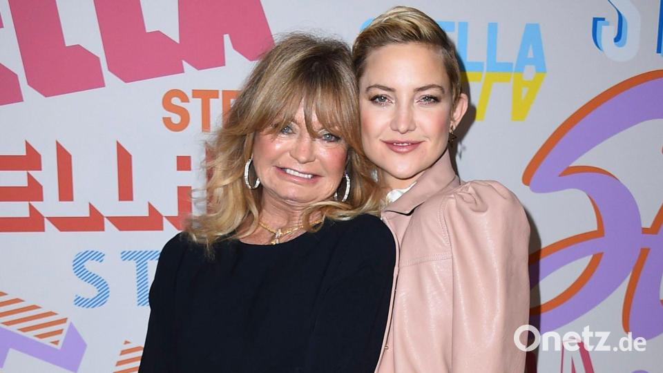Die zweifach geschiedene Hawn brachte die Kinder Kate und Oliver in die Beziehung. Kate Hudson ist selbst Schauspielerin. (Archivbild) Bild: Jordan Strauss/Invision/AP/dpa
