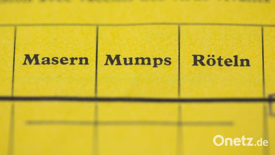 Gegen Masern, Mumps und Röteln gibt es auch Kombi-Impfstoffe. (Symbolbild) Bild: picture alliance / Lukas Schulze/dpa