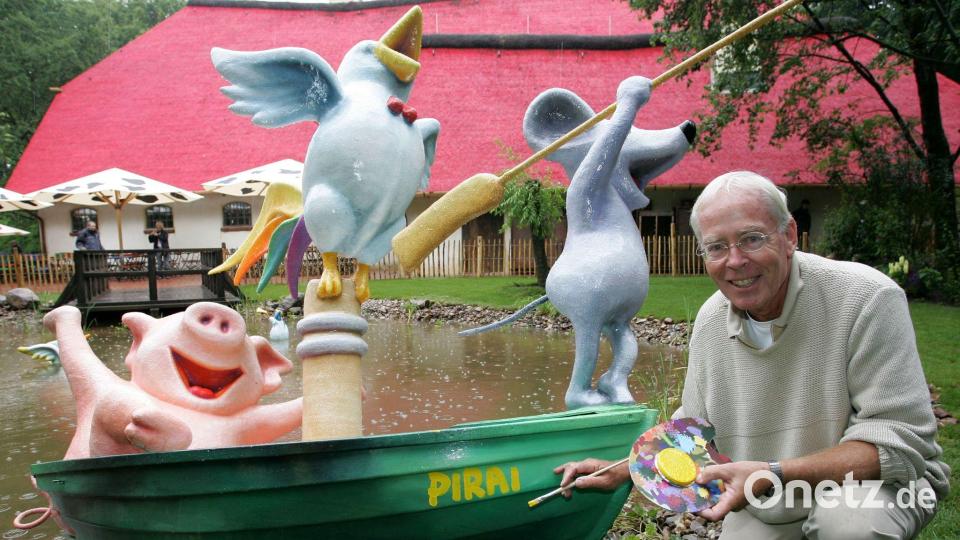 Helme Heine erschuf Figuren wie den dicken Waldemar, Franz von Hahn und Johnny Mauser. Archivbild: picture alliance / dpa