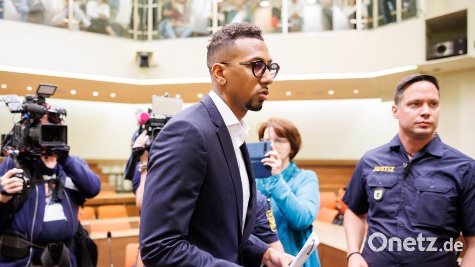 Jérôme Boateng war unter anderem wegen Körperverletzung einer Ex-Freundin angeklagt. (Archivbild) Bild: Matthias Balk/dpa