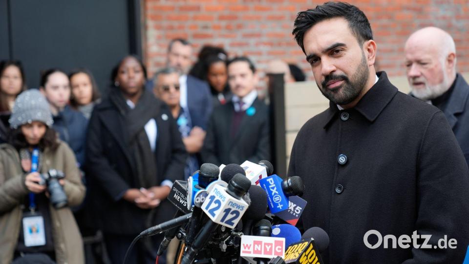 Zwischen Wahlsieg und Amtsantritt dürfte Mamdani es tunlichst vermeiden wollen, in Konflikte hineingezogen zu werden. (Archivbild) Bild: Seth Wenig/AP/dpa