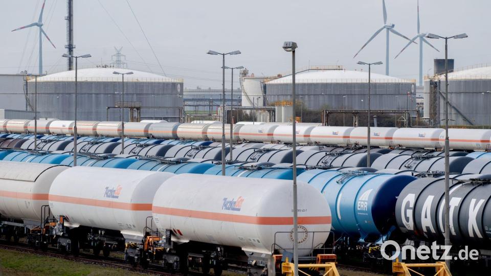 CO2 kann bereits über die Schiene transportiert werden. (Archivbild) Bild: Hauke-Christian Dittrich/dpa