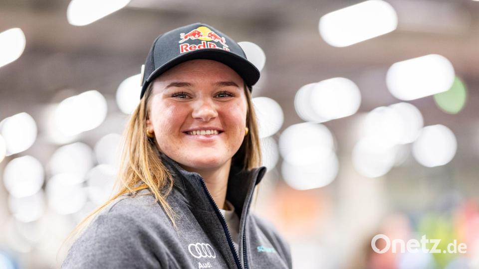 Emma Aicher ist die größte Zukunftshoffnung des Deutschen Skiverbands. (Archivfoto) Bild: Daniel Karmann/dpa