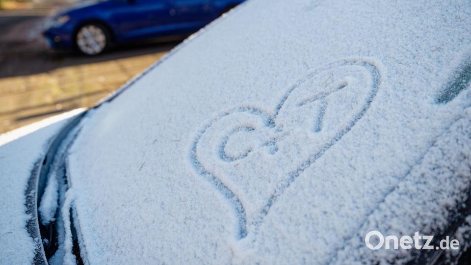 Vor allem in der Westhälfte Deutschlands kommt am Sonntag Schnee zu. Bild: Uwe Anspach/dpa