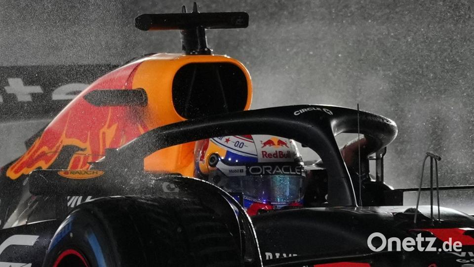 Verstappen schimpfte über die rutschigen Bedingungen. Bild: Eric Gay/AP/dpa