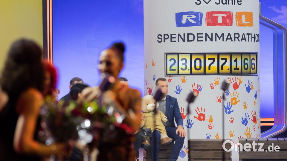 Rund 23 Millionen Euro waren am Ende im Spendentopf - so viel wie noch nie bei dem traditionsreichen RTL-Format. Bild: Rolf Vennenbernd/dpa