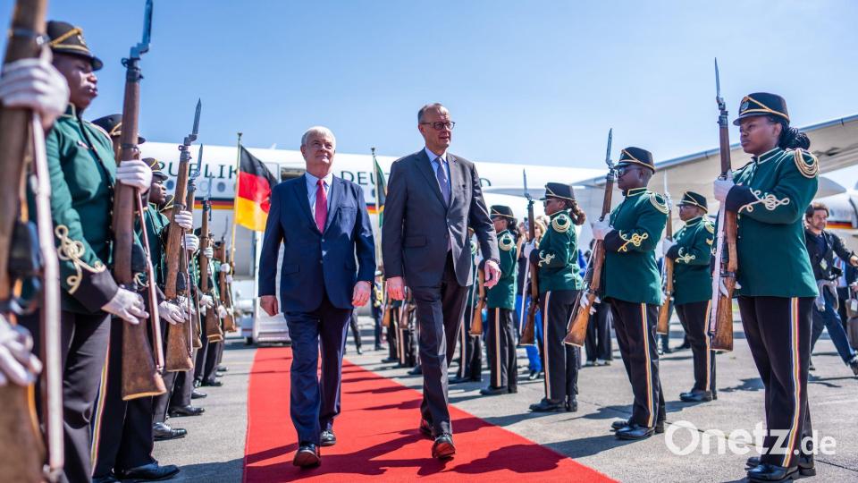 Auftakt in Südafrika: Merz beim G20-Gipfel angekommen Bild: Michael Kappeler/dpa