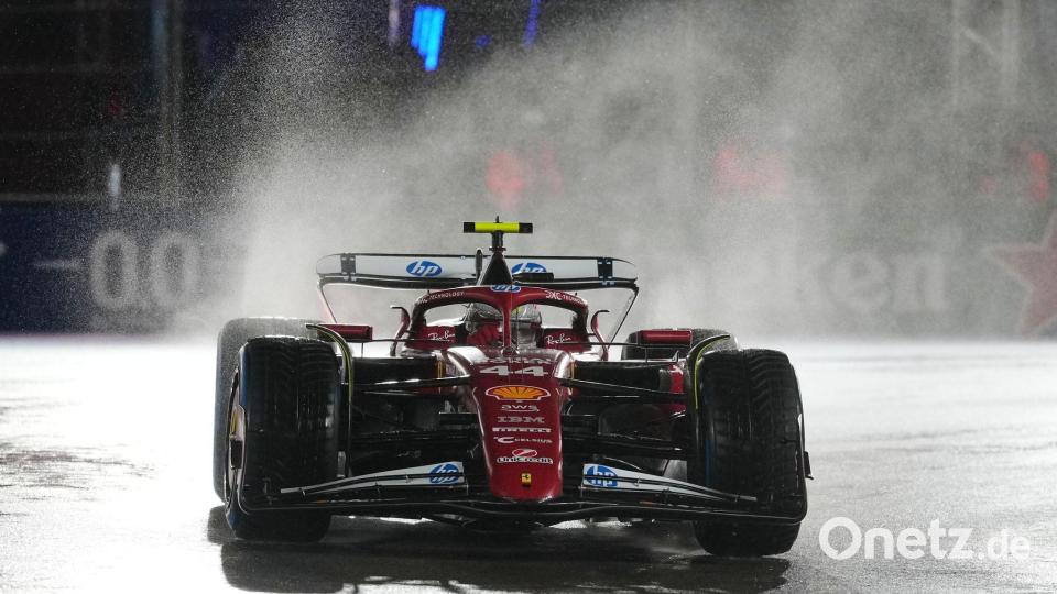 Für Ferrari-Pilot Lewis Hamilton lief gar nichts zusammen, er wurde Letzter. Bild: Eric Gay/AP/dpa