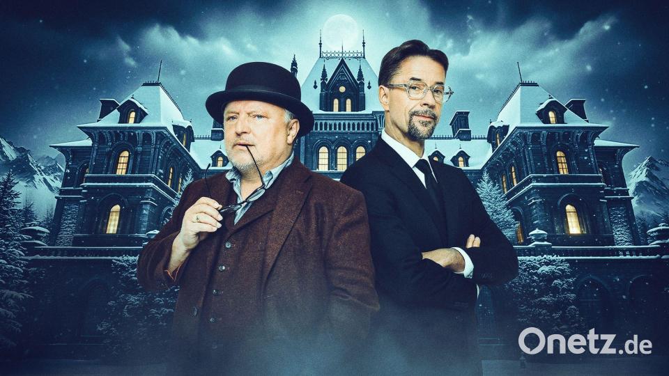 Axel Prahl (links) und Jan Josef Liefers waren bei dem Krimi-Abend Teil des Spielleiter-Teams. Bild: Willi Weber/ARD Degeto/Programmplanung und P/dpa