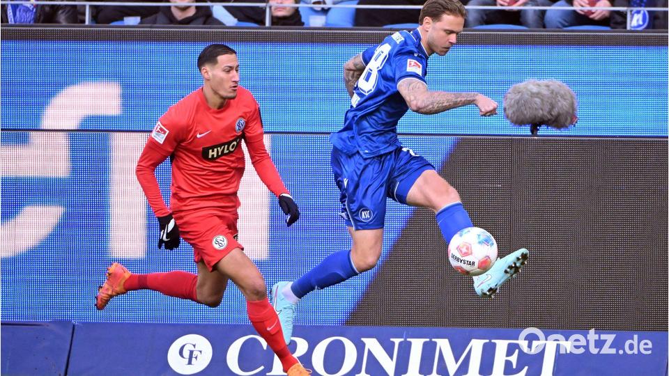 Marcel Franke leistete sich schon im dritten Spiel nacheinander einen Patzer. Bild: Uli Deck/dpa